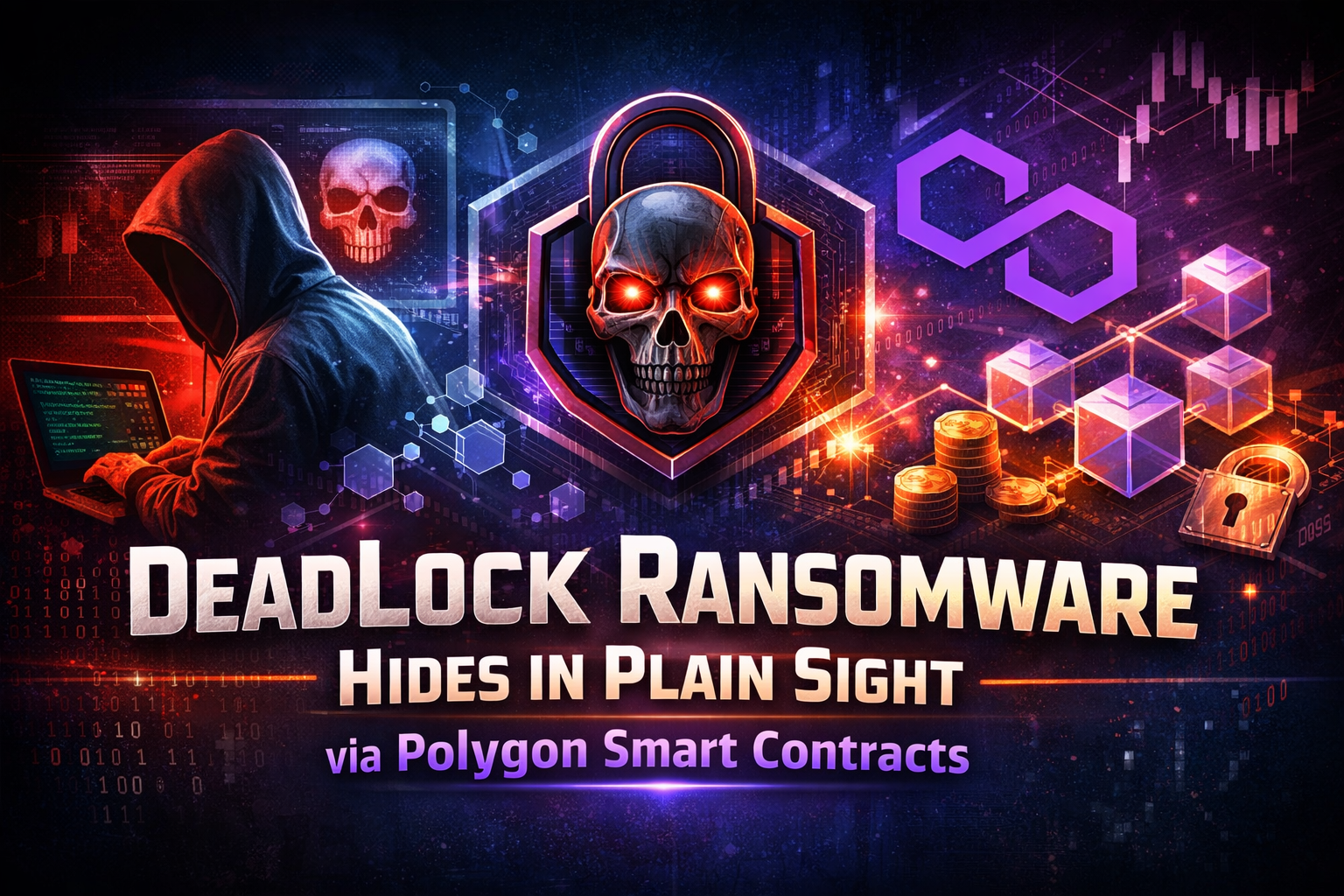 DeadLock Ransomware Hides in Plain Sight via Polygon Smart Contracts