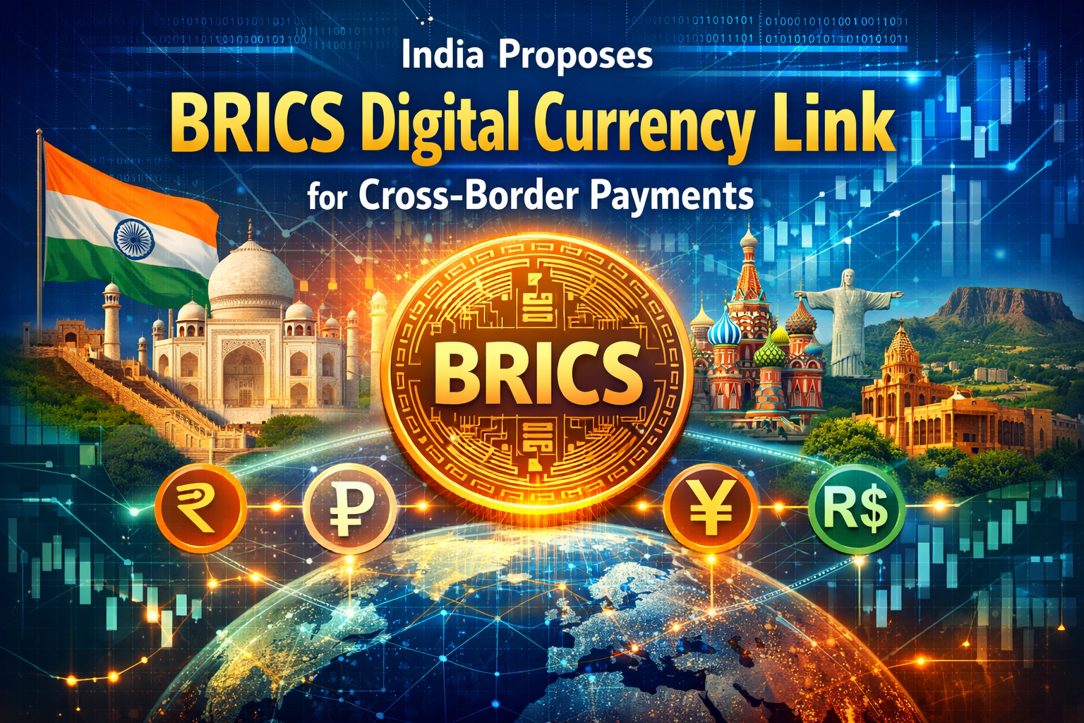 India Proposes BRICS Digital Currency Link for Cross-Border Payments