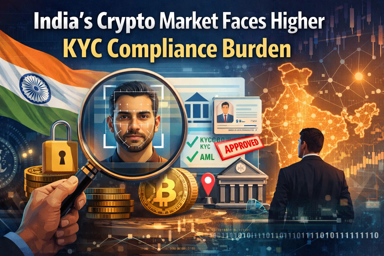 India’s Crypto Market Faces Higher KYC Compliance Burden