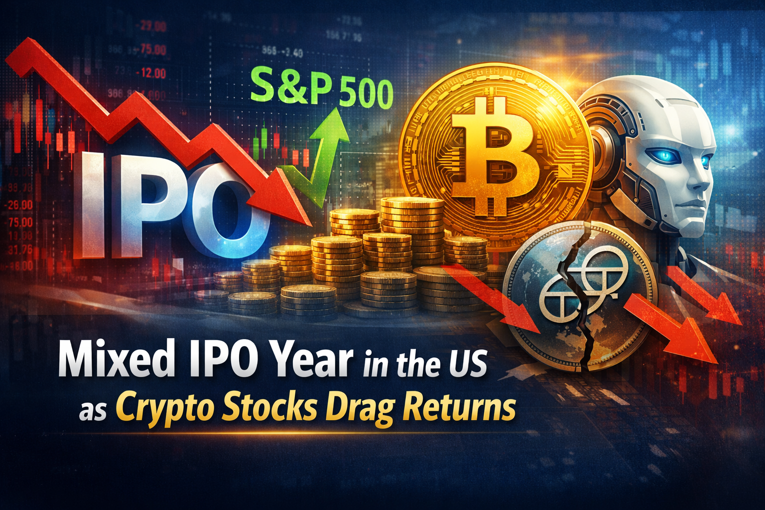 Mixed IPO Year in the US as Crypto Stocks Drag Returns