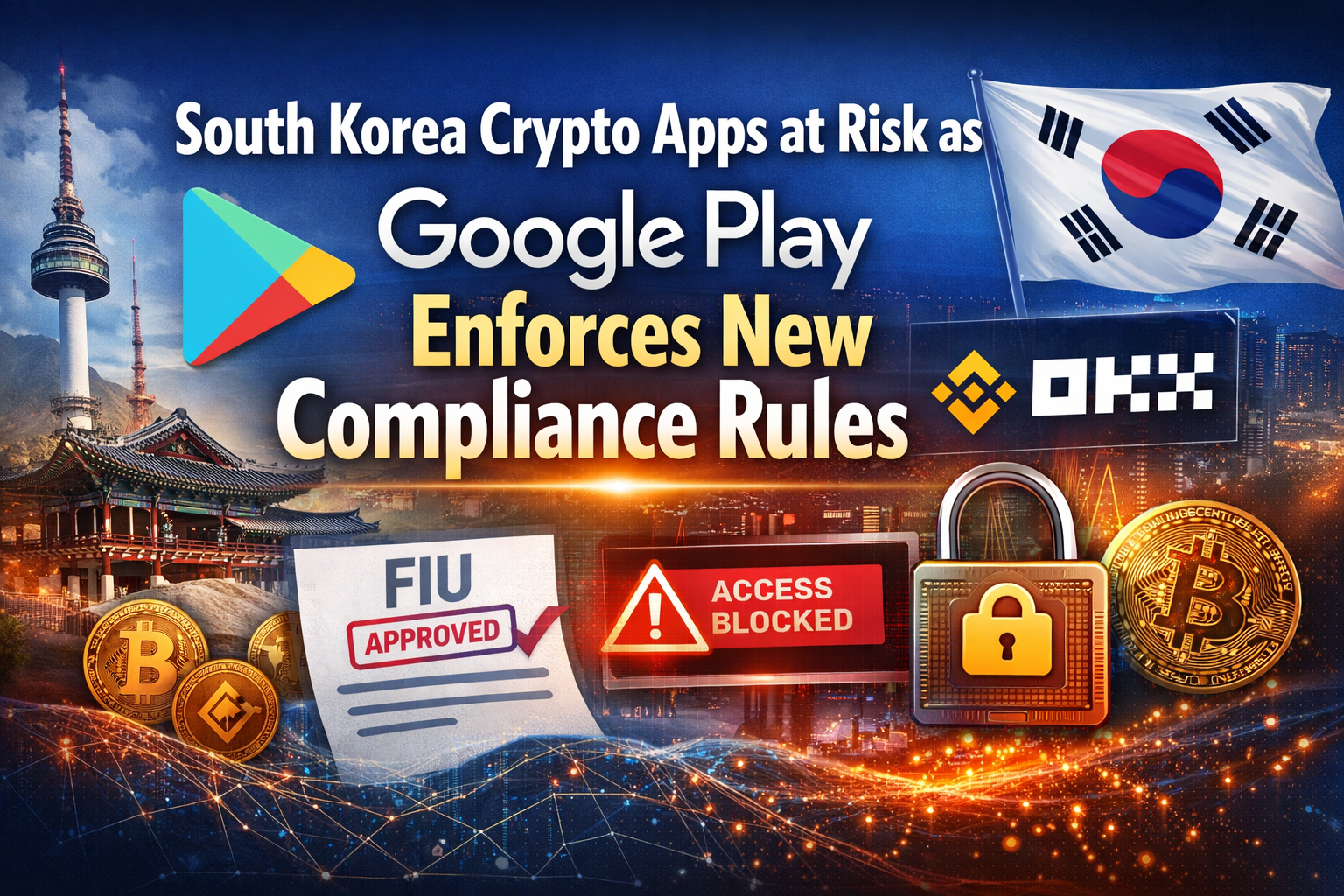 South Korea Crypto Apps at Risk as Google Play Enforces New Compliance Rules