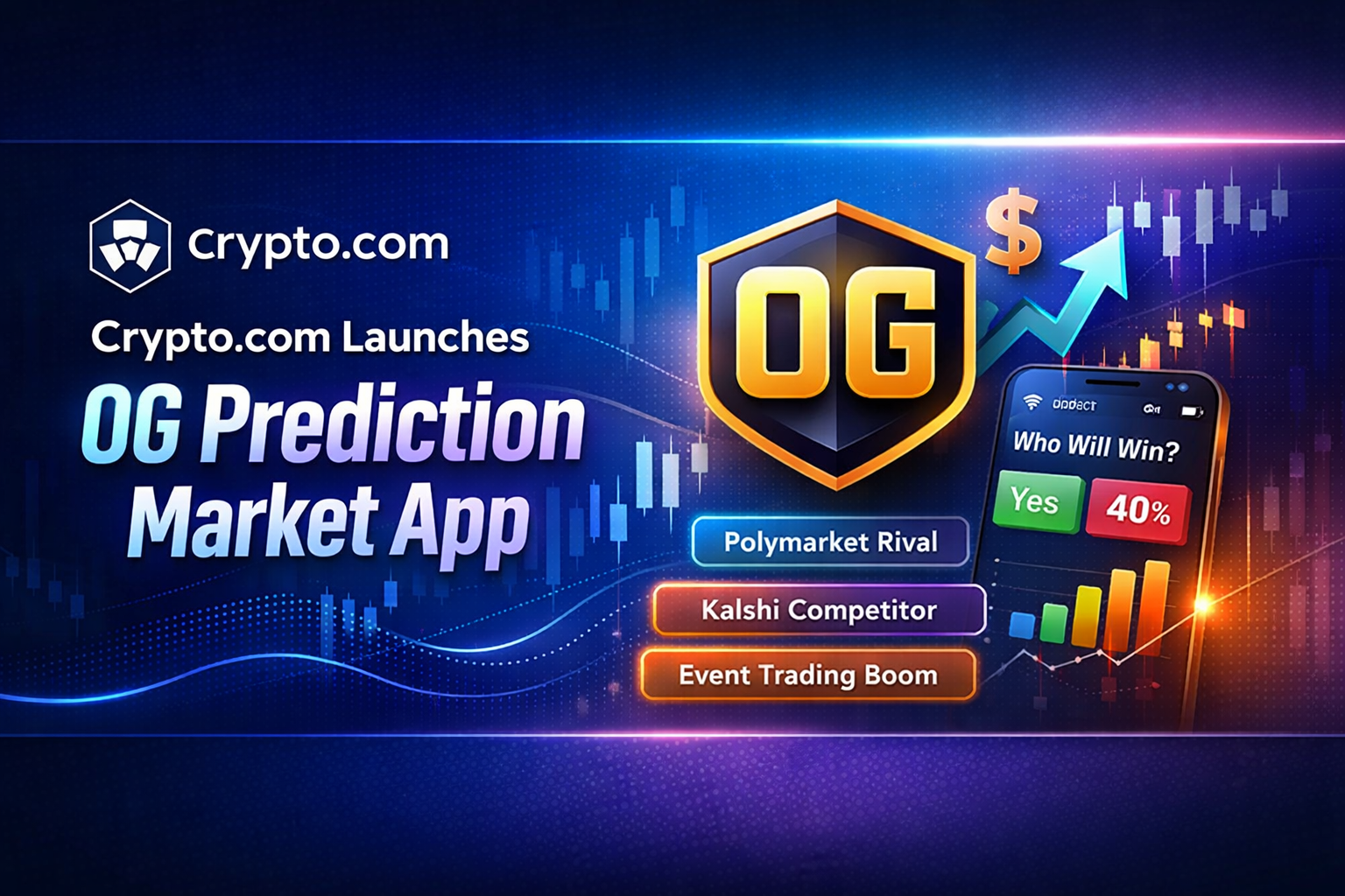 Crypto.com Introduces OG, Its Standalone Prediction Market App