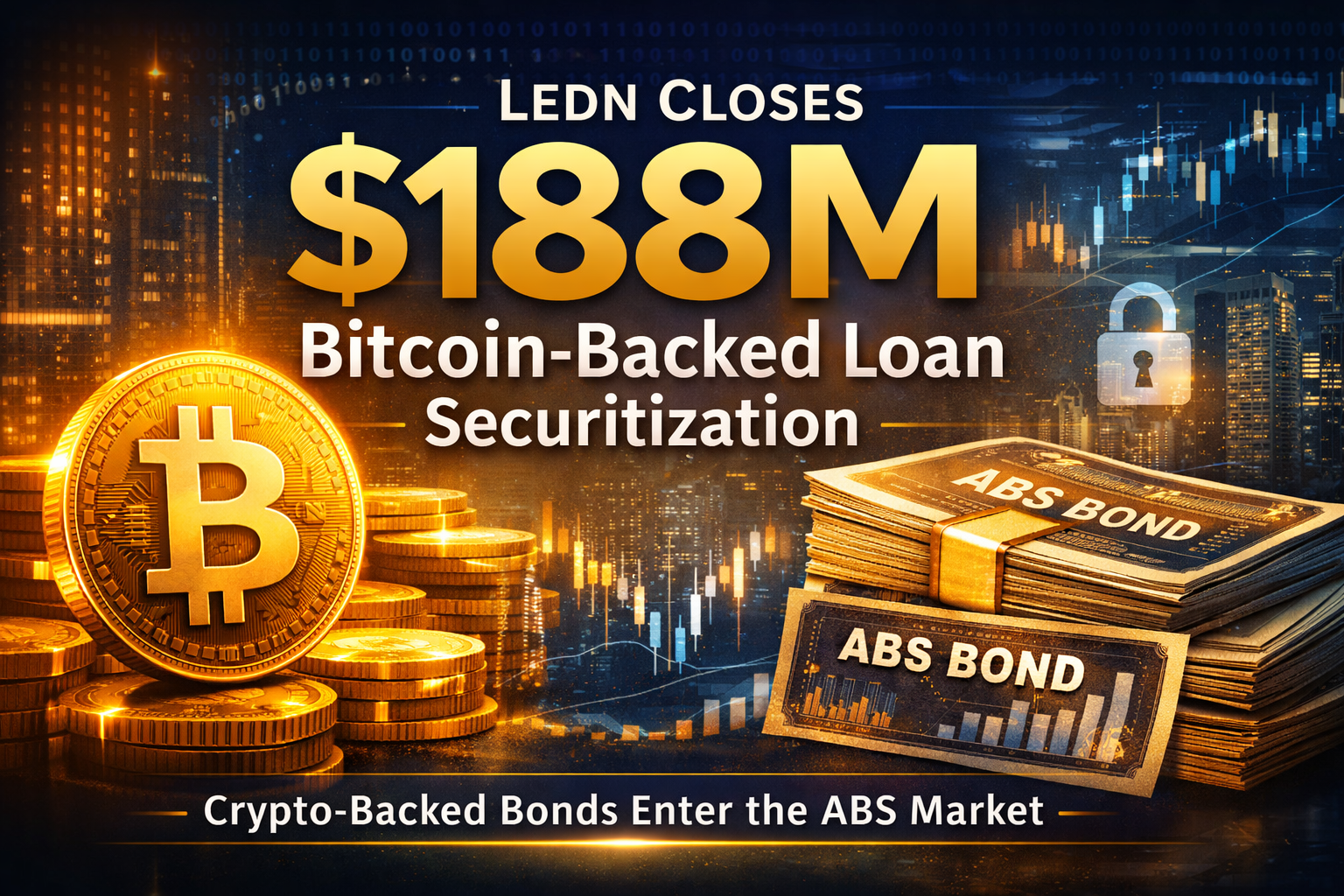 Ledn Closes $188M Bitcoin-Backed Structured Credit Transaction
