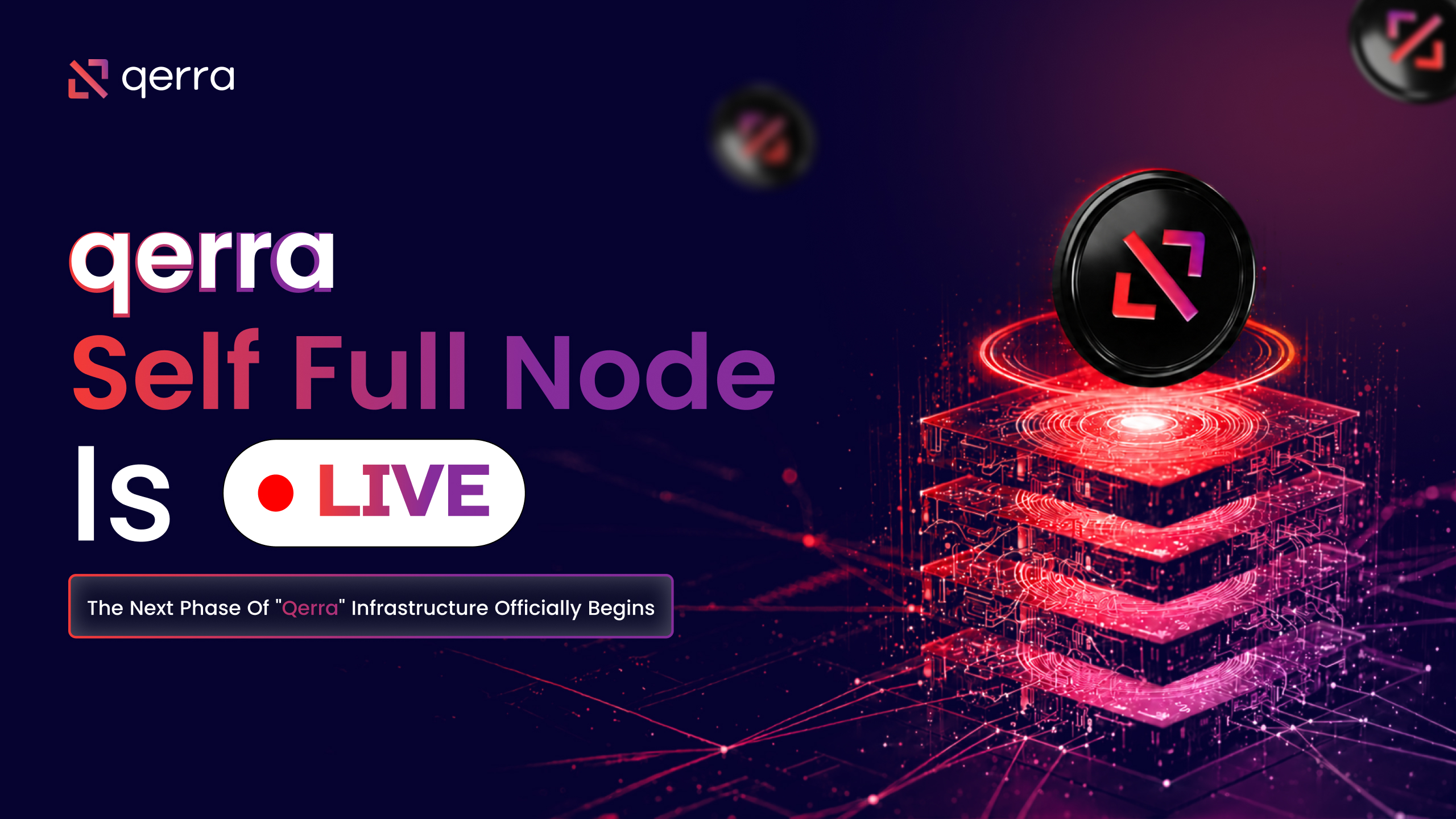 qerra self node is live